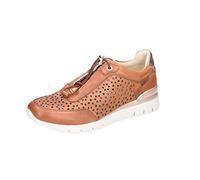 Pikolinos Cantabria Damen Sneaker | Leder | Extra leicht | Memory Foam | Hellbraun