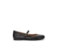 Pikolinos Carmona Damen Ballerinas | Leder | Schnallenverschluss | Schwarz