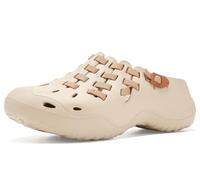 Pikolinos Clogs in Leder Romana für Frauen Farbe Beige