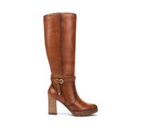 Pikolinos Connelly Damen Stiefel | Leder | Reißverschluss | Hellbraun