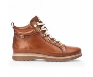 Pikolinos Damen Brandy Brown Leder Ankle Sneakers Boots - Vigo EU 36