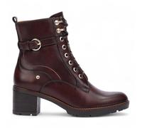 Pikolinos Damen-Knöchelstiefel „Caoba“ aus braunem Leder mit mittelhohem Absatz - Llanes EU40