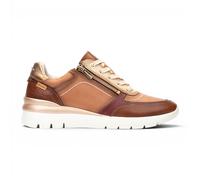 Pikolinos Damen-Tan Beige Ledersneakers Trainerschuhe - Cantabria EU41