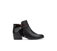 Pikolinos Daroca Damen-Stiefeletten| Leder | Reißverschluss | Schwarz