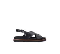 Pikolinos Flache Sandalen in Leder Aitana für Frauen Farbe Black