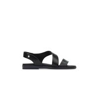 Pikolinos Flache Sandalen in Leder Formentera für Frauen Farbe Black