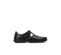 Pikolinos Flache Sandalen in Leder Marbella für Männer Farbe Black
