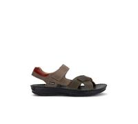 Pikolinos Flache Sandalen in Leder TARIFA für Männer Farbe PINE