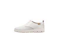 Pikolinos Flache Lederschuhe Madrid Weiß für Damen