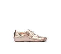 Pikolinos Flache Schuhe in Leder P. Vallarta für Frauen Farbe Plateado