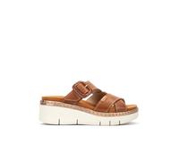 Pikolinos Gomera Damen-Sandalen mit Keilabsatz, Leder, Brandy, 38 EU