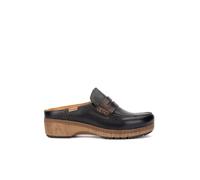 Pikolinos Granada Clogs Damen | Leder | Memory Foam | Schwarz
