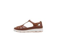 Pikolinos Halboffene Schuhe in Leder Tenerife für Frauen Farbe Cuero
