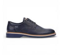 Pikolinos Herren-Schnürschuhe aus blauem Leder, Derby-Stil, Komfortschuh - Bordeauxrot EU46