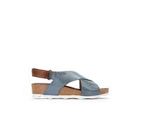 Pikolinos Keilsandalen MAHON W9E-0912 Leder Denim Damen Größe 38