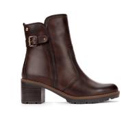Stiefelette PIKOLINOS "PIKOLINOS Stiefelette Leder", Damen, Gr. 37, braun (dunkelbraun), Leder, Schuhe Stiefelette (85663723-37) dunkelbraun