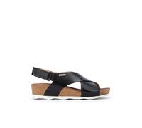 Pikolinos Mahon Damen Keilsandaletten, schwarz, 41 EU