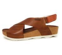 Pikolinos Keilsandalen in Leder Mahon für Frauen Farbe Brandy