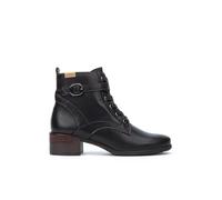 Pikolinos Stiefeletten mit Absatz in Leder Malaga für Frauen Farbe Black