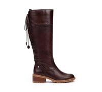 Pikolinos Medina Stiefel Damen | Leder | Reißverschluss | Absatz | Braun