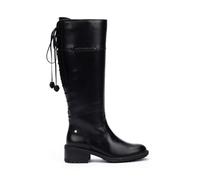 Pikolinos Medina Stiefel Damen | Leder | Reißverschluss | Absatz | Schwarz