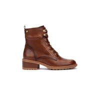 Schnürstiefelette PIKOLINOS "PIKOLINOS Stiefelette Leder", Damen, Gr. 38, braun (mittelbraun), Leder, casual, Schuhe (57614201-38) mittelbraun