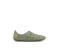 Pikolinos Mokassins in Leder Jerez für Frauen Farbe Mint Green