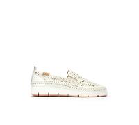 Pikolinos Mokassins in Leder Tenerife für Frauen Farbe Blanco