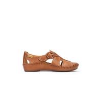 Pikolinos P. Vallarta Damen-Halboffene Schuhe | Leder | Hellbraun