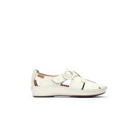 Pikolinos P. Vallarta Damen-Halboffene Schuhe | Leder | Weiß