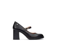 Pikolinos Palencia Pumps Damen | aus Leder | Schnalle | Absatz | Schwarz