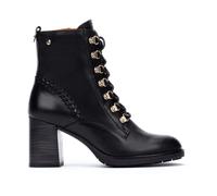 Schnürstiefelette PIKOLINOS "PIKOLINOS Stiefelette Leder", Damen, Gr. 38, schwarz, Leder, Schuhe Schnürstiefelette (65798142-38) schwarz