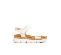 Pikolinos Palma Damen Keilsandalen | Leder | Extra Leicht | Weiß