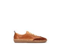 Pikolinos Paterna Sneaker Unisex | Leder | Schnürsenkel | Hellbraun