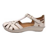 Pikolinos Damen Sandalen Riemchensandalen Leder offwhite 40