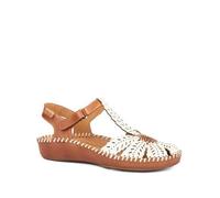 Pikolinos Halboffene Schuhe in Leder P. Vallarta für Frauen Farbe NATA