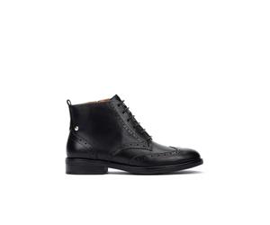 Pikolinos Puertollano Damen Flache Stiefeletten | Leder | Schnür- und Reißverschluss | Größe EU 35-42