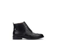 Pikolinos Puertollano Damen Flache Stiefeletten | Leder | Schwarz