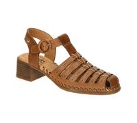 Pikolinos Romana T-Steg Sandalette braun W9G-1577 für Damen, braun, Größe 36 EU