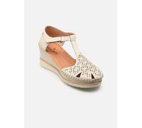 Pikolinos Halboffene Schuhe in Leder P. Vallarta für Frauen Farbe Black