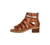 Schaftsandalette PIKOLINOS "PIKOLINOS Sandalen Leder", Damen, Gr. 41, braun (brandy), Leder, Schuhe (55144240-41) brandy