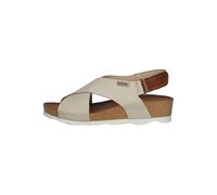Pikolinos Sandalen Damen Mahon W9E-0912 Leder Keilabsatz Beige Größe 40