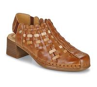 Pikolinos Absatzschuhe in Leder Romana für Frauen Farbe Brandy