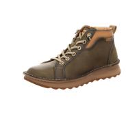 Schnürstiefelette PIKOLINOS "PIKOLINOS Stiefelette Leder", Damen, Gr. 42, olive, Leder, Schuhe Schnürstiefelette (17880928-42) olive