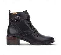 Pikolinos schwarze Leder-Schnürstiefel mit mittlerem Absatz - Malaga EU41