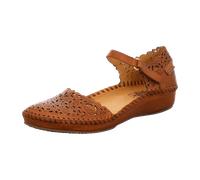 Pikolinos Slipper Halbschuh gelocht oder geflochten für Damen, braun, Größe 37 EU