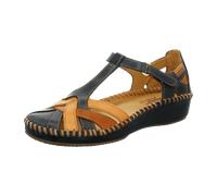 Pikolinos Slipper Halbschuh gelocht oder geflochten P. Vallarta 655 für Damen, blau, Größe 42 EU