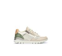 Pikolinos Sneakers in Leder CANTABRIA für Frauen Farbe Blanco