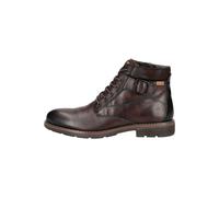 Schnürschuh PIKOLINOS "PIKOLINOS Stiefelette Leder", Herren, Gr. 44, braun (dunkelbraun), Leder, casual, Schuhe (67885840-44) dunkelbraun