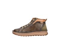 Schnürstiefelette PIKOLINOS "PIKOLINOS Stiefelette Leder", Damen, Gr. 39, olive, Leder, Schuhe Schnürstiefelette (17880928-39) olive